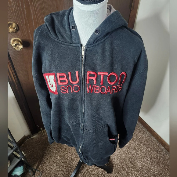 Burton Snowboard HOODIE sz large - Picture 1 of 7